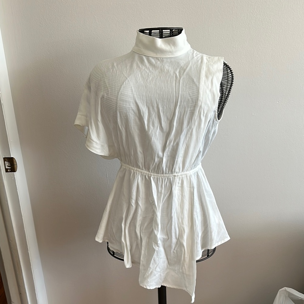 Elegant White Women's Top